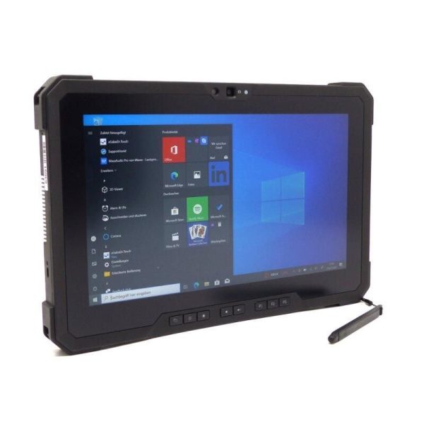 تبلت صنعتی Dell Latitude 7220 Rugged | Core i7 8th Gen | 8GB RAM | 256GB SSD | با کیبورد